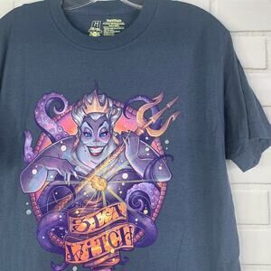 Tee Villain tshirt Ursula the Sea Witch The Little Mermaid Disney size medium